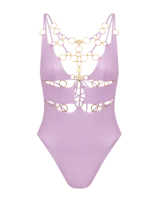 Davine Swimsuit Lilac | Agent Provocateur