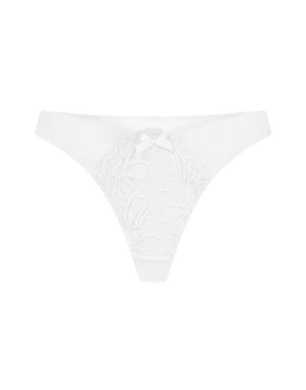 Nelle Thong White | Agent Provocateur