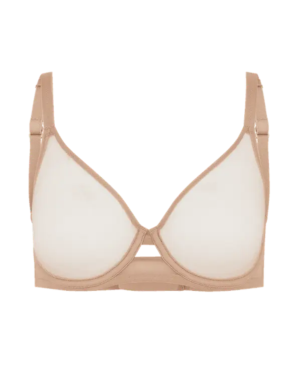 Lucky Full Cup Underwired Bra Noisette | Agent Provocateur