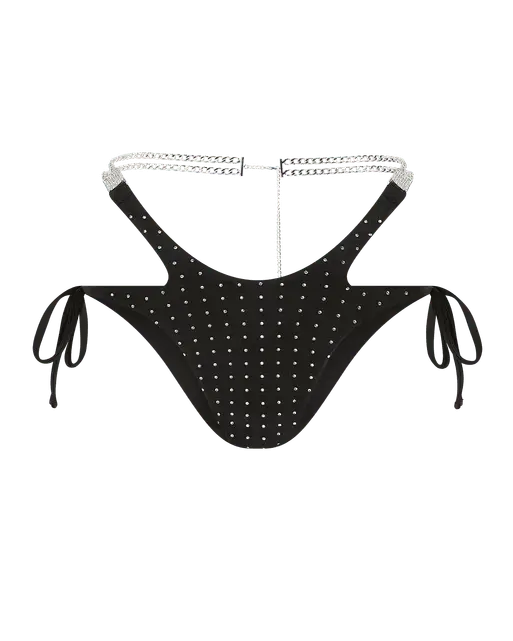 Trixina Bikini Brief Black Crystal | Agent Provocateur