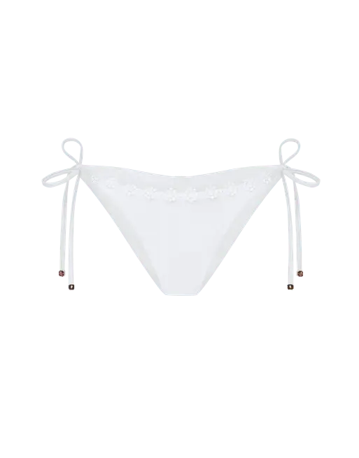 Maiya Bikini Bottoms  White | Agent Provocateur