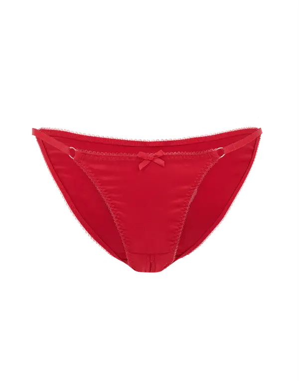 ETTIE SILK OUVERT Red | Agent Provocateur