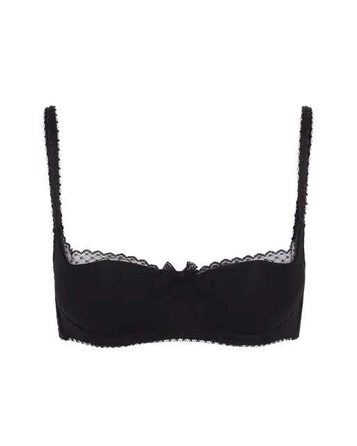 Carri Balconette Underwired Bra Black | Agent Provocateur