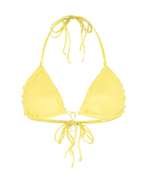 Berry Bikini Top Yellow | Agent Provocateur
