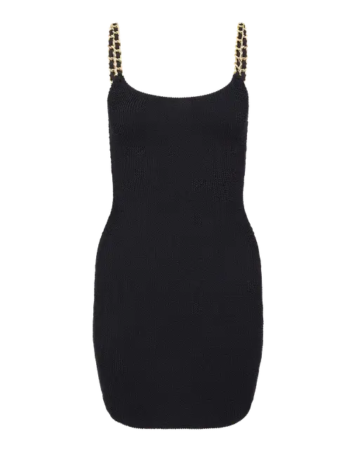 Tiaa Short Cover Up Black/Gold | Agent Provocateur