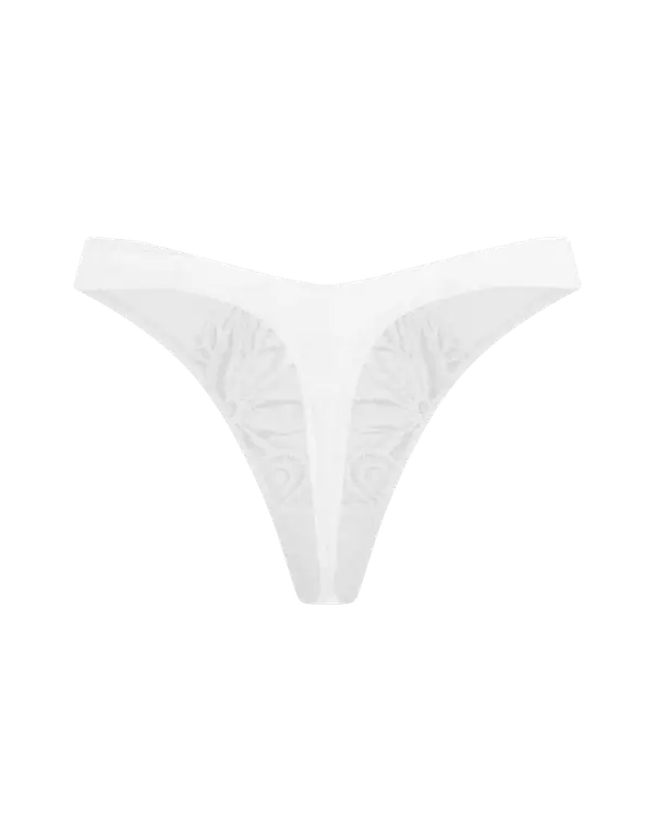 Nelle Thong White | Agent Provocateur