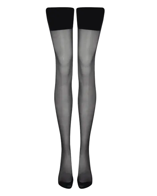 Amber Stockings Black | Agent Provocateur