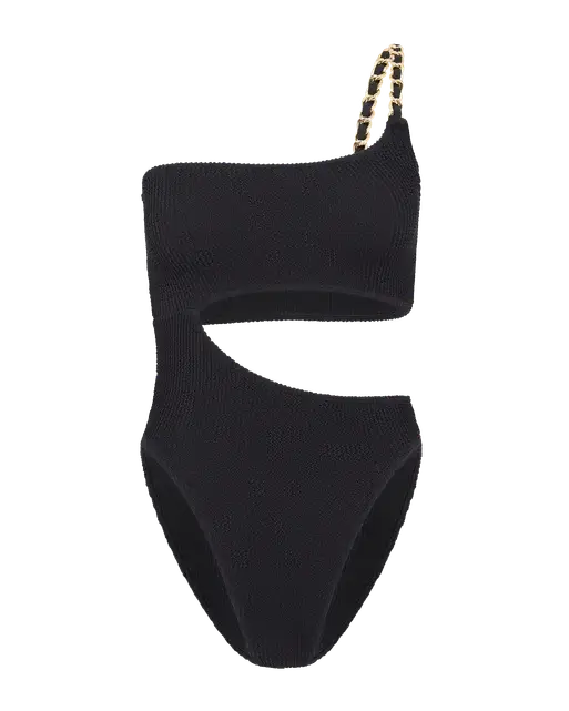 Tiaa Swimsuit Black/Gold | Agent Provocateur