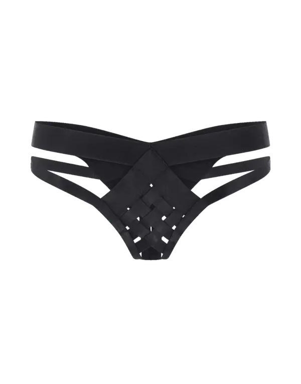 Whitney Thong Black | Agent Provocateur