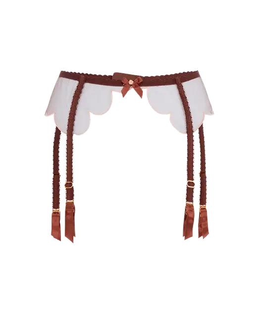 Lorna Suspender Chestnut | Agent Provocateur