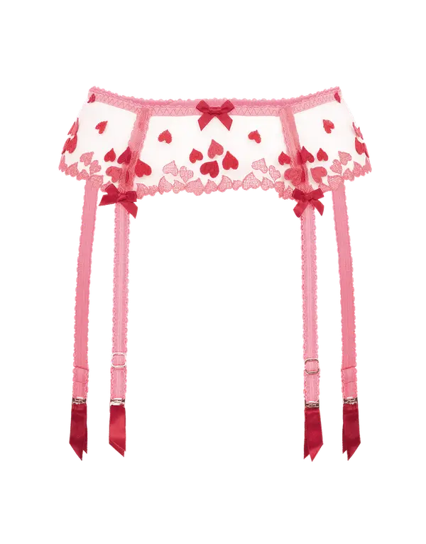 Cupid Suspender Pink | Agent Provocateur