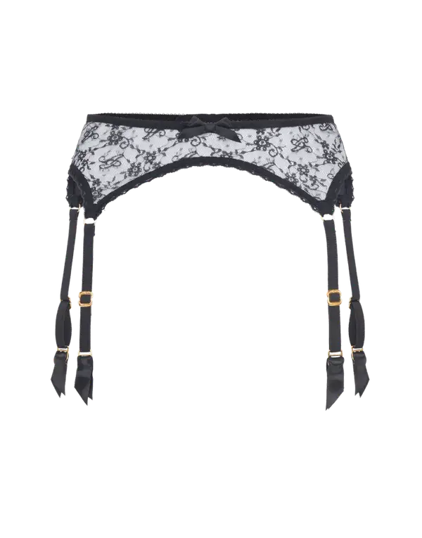 Malorey Suspender Black | Agent Provocateur