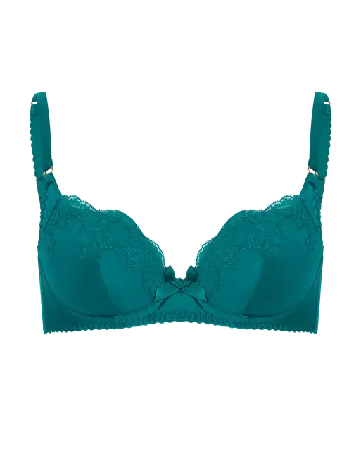 Molly Plunge Underwired Bra Jade | Agent Provocateur