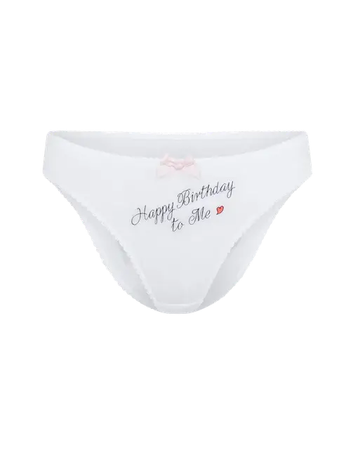 30th Gurty Brief White/Multi | Agent Provocateur
