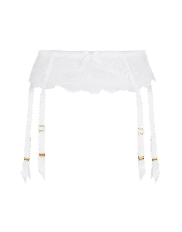 Jayce Suspender White | Agent Provocateur
