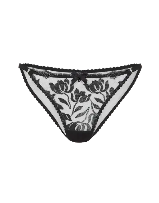 Sparkle Full Brief Black | Agent Provocateur