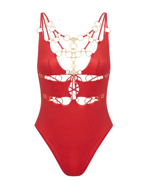 Davine Swimsuit Red | Agent Provocateur
