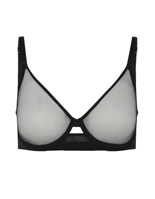 Lucky Full Cup Underwired Bra Black | Agent Provocateur