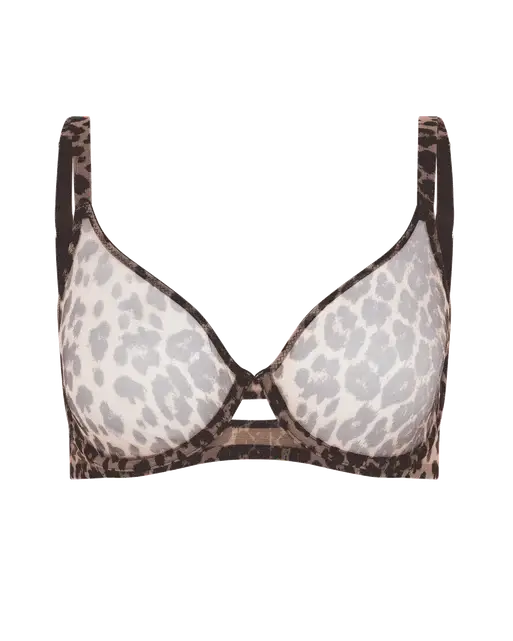 Lucky Full Cup Underwired Bra Leopard | Agent Provocateur