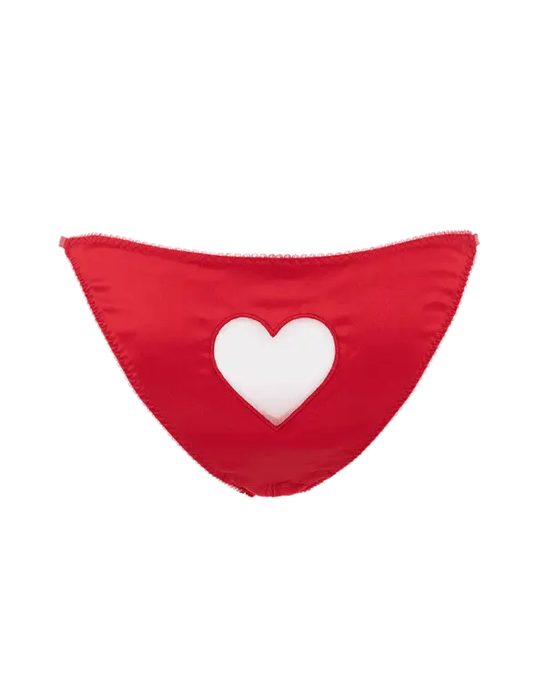 ETTIE SILK OUVERT Red | Agent Provocateur