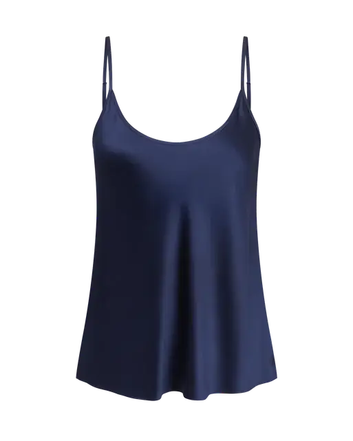 Cecily Camisole Top Navy/Navy | Agent Provocateur