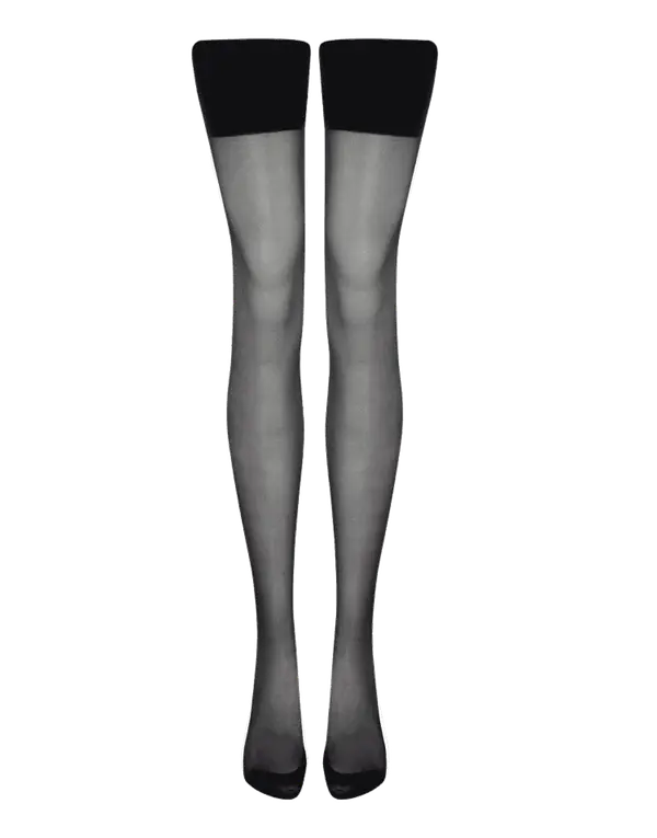Amber Stockings Black | Agent Provocateur