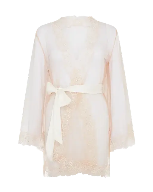 Lindie Short Gown Ivory | Agent Provocateur