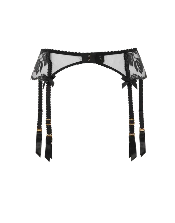 Sparkle Suspender Black | Agent Provocateur