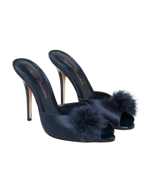 Allegrah Mules Navy | Agent Provocateur