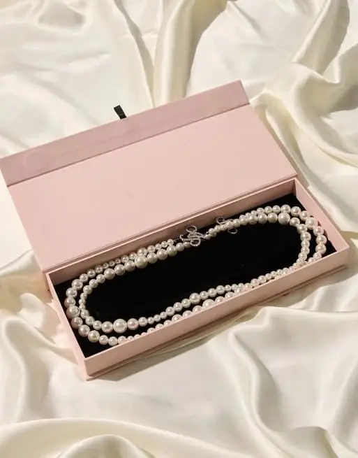 Barb Necklace Silver/Pearl | Agent Provocateur