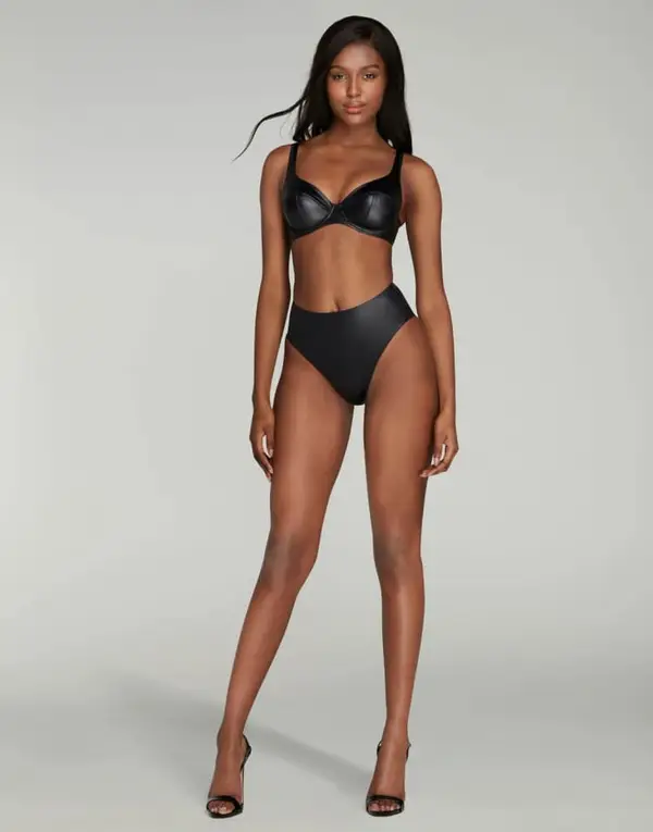 Paige High Waisted Brief Black | Agent Provocateur