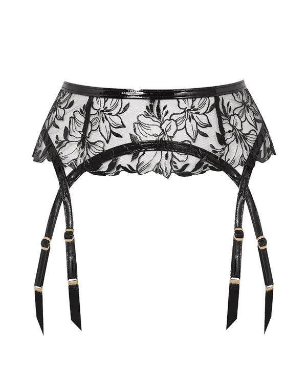 Ozella Suspender Black | Agent Provocateur