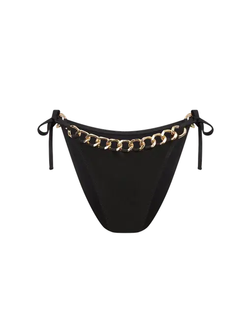 Axl Bikini Bottoms Black/Gold | Agent Provocateur