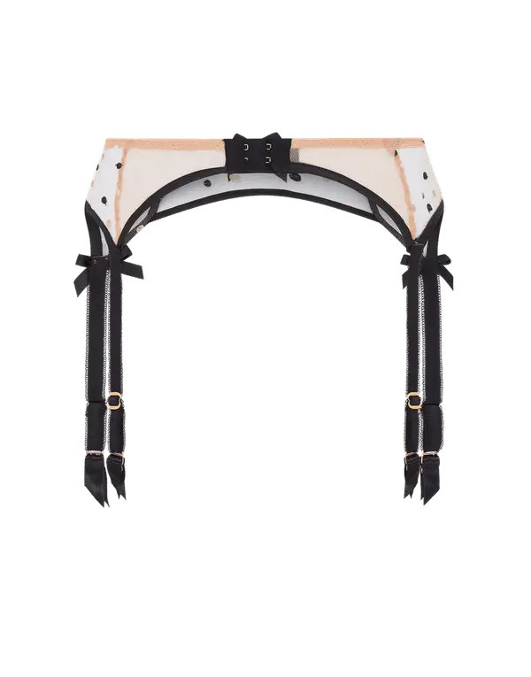 Brie Suspender Black | Agent Provocateur