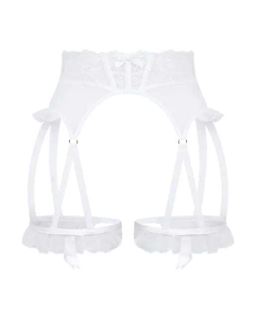Rosia Suspender White | Agent Provocateur